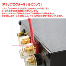 FX-AUDIO- FX202A/FX-36A PRO『ブラック』TDA7492PEデジタルアンプIC搭載 ステレオパワーアンプ_画像7