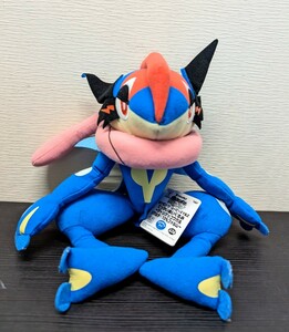 ポケットモンスターザ・ムービーXY＆Z でっかいぬいぐるみ〜サトシゲッコウガ＆ジガルデ〜サトシゲッコウガ タグ付 ポケモン ボルケニオン