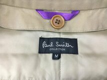 ポールスミス Paul Smith ステンカラーコート M 長袖 464-301HM 綿100% ライナーベスト付き 日本製 2401WR055_画像4