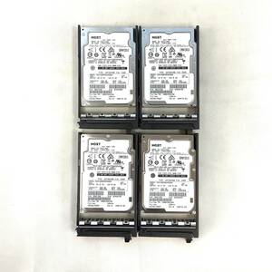 S6012663 HGST 450GB SAS 15K 2.5インチ HDD 4点【中古動作品】