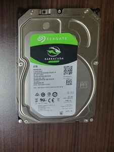 中古 ST6000DM003 SEAGATE 3.5インチ HDD 6TB ST6000DM003-2CY186 ②