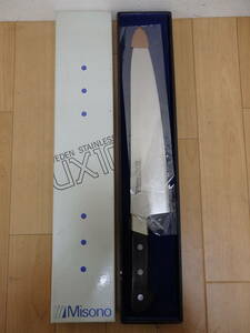 F33-6.1) misono / ミソノ　UX10　牛刀　300ｍｍ　スウェーデン鋼　包丁 未使用品