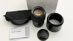 ほぼ未使用品　FUJIFILM GF 110mm F2 R LM WR