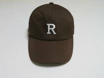 【送料無料】T-STAR Rデザイン ブラウン系色 コットン100％ メンズ レディース スポーツキャップ ハット 帽子 1個_画像1