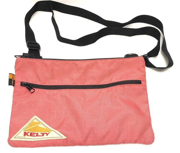 KELTY ケルティ バッグ 24010719 サコッシュ ショルダーバッグ ピンク ナイロン