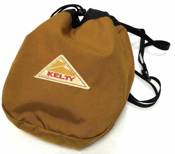 KELTY ケルティ ショルダーバッグ キャメル ポーチ 24010713 巾着