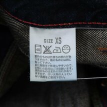 リーバイス デニムスカート ひざ丈 綿100％ ボトムス レディース XSサイズ ネイビー Levi's_画像6