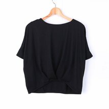 イグニオ Tシャツ 半袖 ストレッチ スポーツウエア トップス レディース Sサイズ ブラック IGNIO_画像1