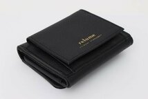 レリューム ジャーナルスタンダード 三つ折り財布 未使用 ブランド ウォレット レディース ブラック relume_画像3