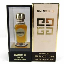 ジバンシィ ミニ香水 トロワ パルファム 若干使用 フレグランス 外装難有 レディース 7mlサイズ GIVENCHY_画像1