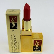 イヴ・サンローラン 口紅 フォードアレーヴル 65 未使用 訳あり コスメ 難有 レディース 4gサイズ YVES SAINT LAURENT_画像1