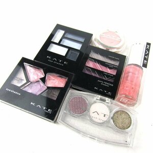  Kanebo eyeshadow etc. Kate color car s diamond other 6 point set together large amount a little defect have chip less lady's Kanebo