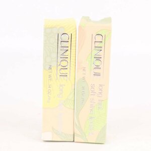  Clinique lipstick long la stay ng lipstick other unused a little defect have 2 point set exterior defect have lady's 4g size CLINIQUE