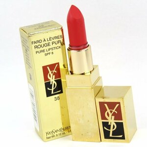 イヴ・サンローラン フォード ア レーヴル 口紅 38 ウォーターメロン 未使用 ダメージ有 レディース 3.5gサイズ YVES SAINT LAURENT