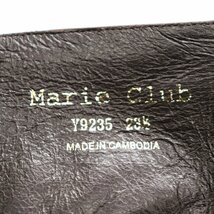 マリークラブ ロングブーツ 良品 レザー 2E シューズ 靴 レディース 23.5cmサイズ ブラウン Marie Club_画像3