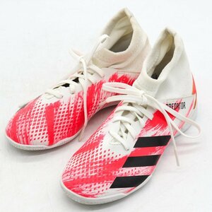 アディダス スニーカー トレーニングシューズ プレデター EG0931 靴 シューズ 白 キッズ 女の子用 21cmサイズ ホワイト adidas