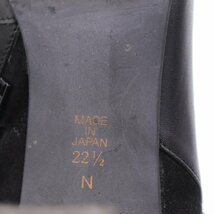 ダイアナ ショートブーツ 靴 シューズ 日本製 黒 レディース 22.5cmサイズ ブラック DIANA_画像4