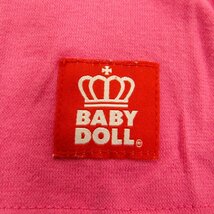 ベビードール 半袖Tシャツ ロゴT バックプリント キッズ 女の子用 120サイズ ピンク BABYDOLL_画像6