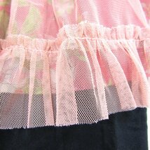 ジルスチュアート チュールスカート レギンス付き ベビー 女の子用 90サイズ ピンク×ブラック JILLSTUART_画像6