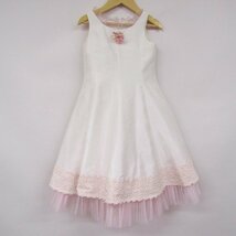 べべ ワンピース ドレス フォーマル発表会 キッズ 女の子用 110サイズ ピンク BeBe_画像1