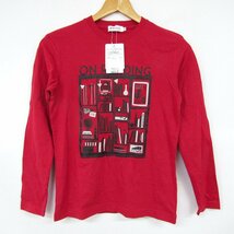 ザショップティーケー 長袖Tシャツ グラフィックT 未使用品 キッズ 男の子用 150サイズ レッド THE SHOP TK_画像1