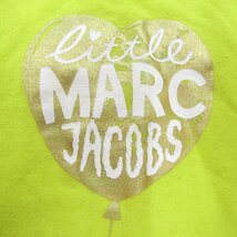 マークジェイコブス 半袖Tシャツ グラフィックT キッズ 男の子用 4/102サイズ イエロー MARC JACOBS_画像6