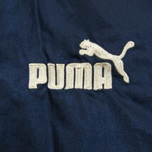 プーマ ナイロンジャケット スポーツウエア アウター キッズ 男の子用 160サイズ ネイビー PUMA_画像6