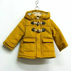  Bobson duffle coat with cotton outer Kids for boy 100 size yellow BOBSON