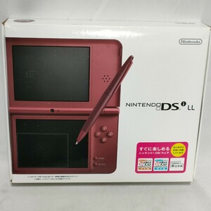 希少！ ニンテンドーDSi LL 新品未使用 ワインレッド 任天堂 DSiLL Nintendo ニンテンドーDS