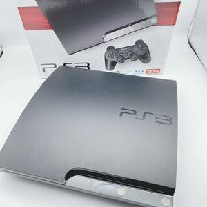 動作品 SONY ソニー CECH-2100A PlayStation3 コールブラック PS3本体 プレイステーション3 PS3 封印シール有