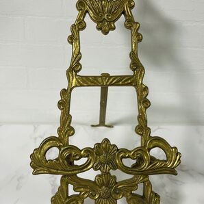 《保管品》イーゼル☆アンティークゴールド