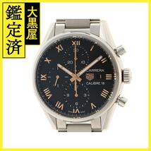 TAG HEUER　タグ・ホイヤー　カレラキャリバー16　日本限定　CBK2113　SS　ブラック文字盤　自動巻き【208】HU_画像1