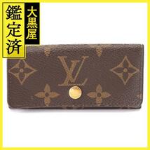 LOUIS VUITTON　ルイヴィトン　ミュルティクレ4　モノグラム　M62631　4連キーケース　2146000377761　【432】_画像1