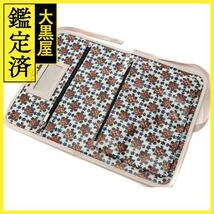 TORY BURCH トリーバーチ ポーチ ホワイト/マルチカラー PVC/レザー 【460】2143300191875_画像5