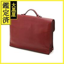 HERMES 　エルメス　サックアデペッシュ38　ルージュアッシュ／ＳＶ金具　【472】KS_画像2