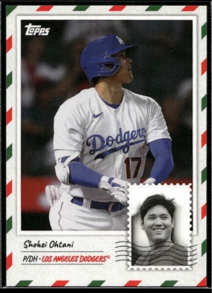 大谷翔平　Topps MLB Holiday