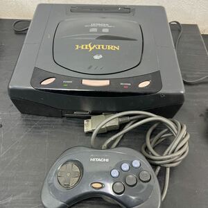 ●c203 希少 日立　HITACHI　セガサターン　HISATURN　ハイサターン　MMP-1-2　本体　SEGA　ゲーム 通電確認のみ