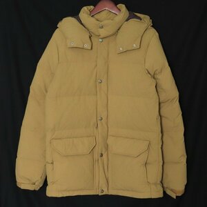 THE NORTH FACE キャンプシェラショートダウンジャケット Lサイズ ベージュ ND91637 ザノースフェイス CAMP SIERRA SHORT