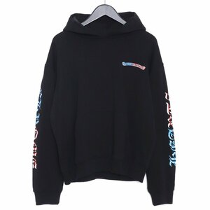 CHROME HEARTS × MATTY BOY 21SS America Hoodie Lサイズ ブラック クロムハーツ マッティボーイ 星条旗ロゴスウェットパーカー