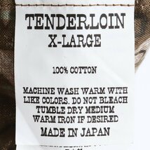 TENDERLOIN COTTON SHT PRINT AS S/S XLサイズ ブラウン テンダーロイン コットン半袖シャツ プリント_画像5