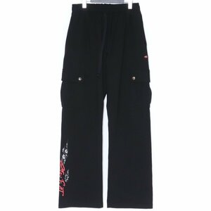 未使用 CHROME HEARTS × MATTY BOY 22SS Stay Fast Cargo Sweatpants L ブラック クロムハーツ マッティボーイ