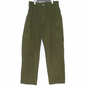 N/07 MILITARY TROUSERS M47 / LIGHT-WEIGHT DUCK サイズF オリーブ L0-PT-002 エヌゼロナナ ミリタリー トラウザー カーゴパンツ Olive