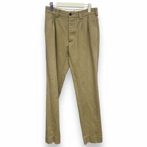 MARGARET HOWELL HEAVY COTTON DRILL TROUSERS パンツ Sサイズ ベージュ 579-0140601 マーガレットハウエル トラウザーズ