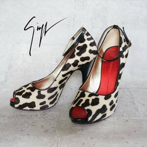 * Giuseppe Zanotti Giuseppe Zanotti | is lako high heel lady's Dalmatian |38 size (24.5.)11. heel | used 