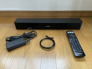 完動品・美品【BOSE　Solo 5 TV sound system】スピーカー　サウンドバー　リモコン　付属品有り