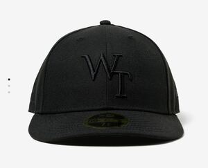 XLサイズ 23AW WTAPS 59FIFTY LOW PROFILE CAP POLY TWILL NEW ERA LEAGUE BLACK キャップ
