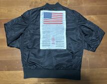 Supreme Blood Chit Reversible MA-1 Jacket Black Mサイズ ブラッド チット ボンバー フライト ジャケット シュプリーム 14SS_画像3