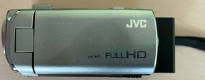 (美品)　JVC　KENWOOD　ケンウッド　 Everio GZ-E745 フルハイビジョン バッテリー２個付　三脚付　 動作確認済み