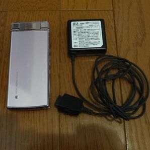 【防災用好適】au ワンセグ 3G 携帯 シャープ SH004 ピンク