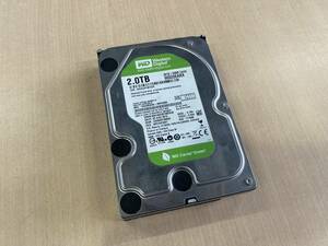 【正常】Western Digital Green 2TB HDD 3.5インチ SATA　WD20EARX ハードディスク ドライブ